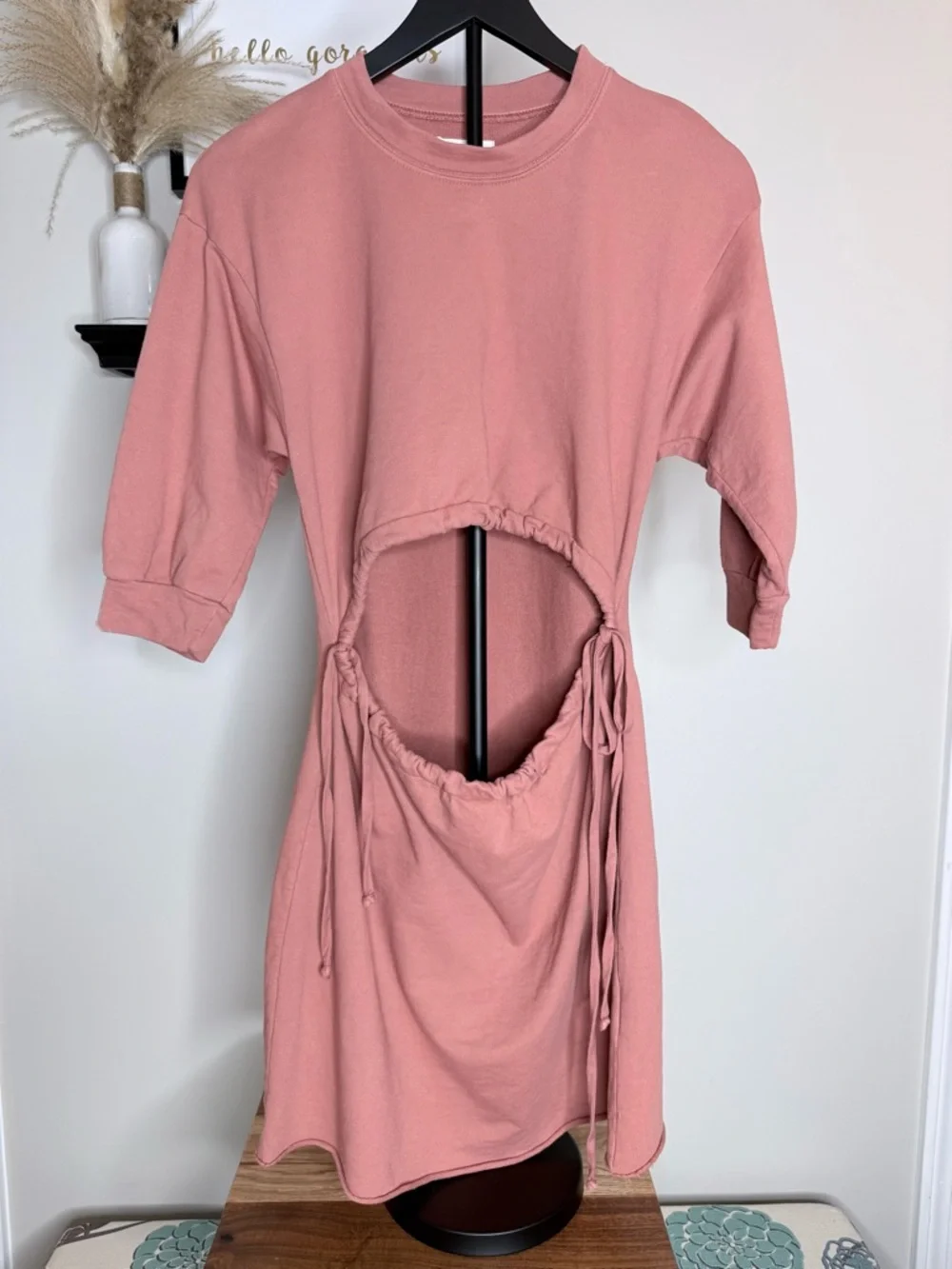 Lovers + Friends Rose Jersey Knit Mini Dress